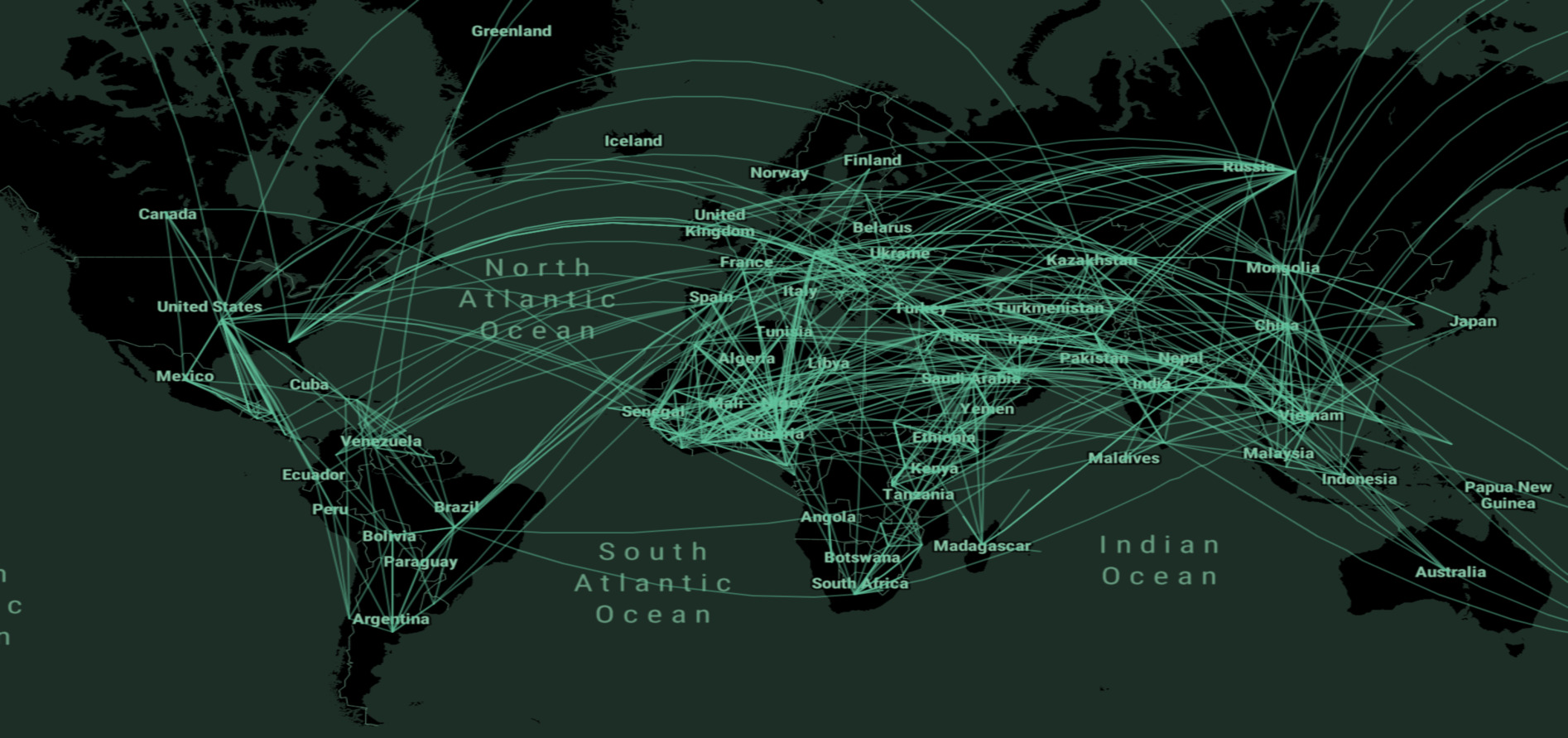 world human trafficking